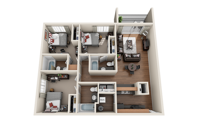 Unit Private Private floor plan